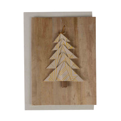 Golden Tree Ornament Card - Default Title (6604370)