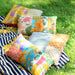 Recycled Sari Square Pillow thumbnail 4