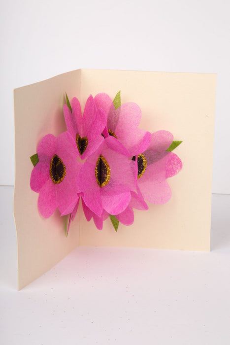 Pop-Up Flower Greeting Card 3