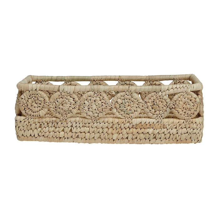 Palm Medallion Bread Basket 3