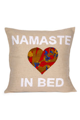 Namaste in Bed Pillow
