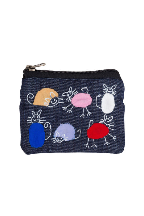 Colorful Cats Coin Purse 1