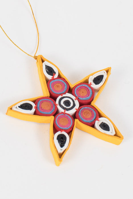Quilled Star Ornament 2