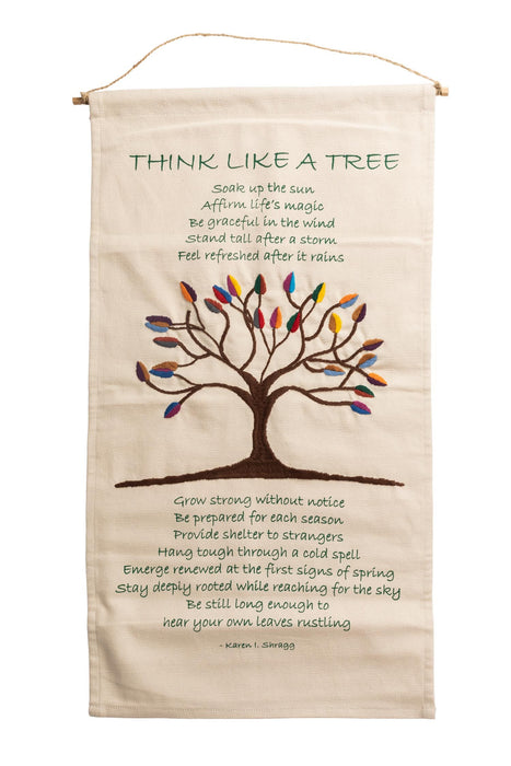 Tree Poem Wall Hanging 1