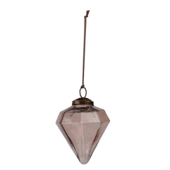 Rose Gold Diamond Ornament - Default Title (6801040)