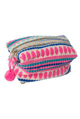 Happy Travels Pompom Pouch