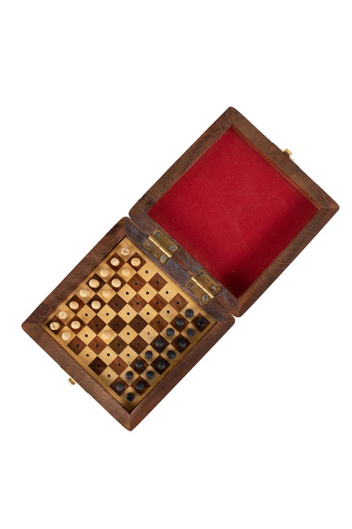 Wooden Travel Chess Set