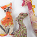 Kantha Stitch Stuffed Giraffe thumbnail 2