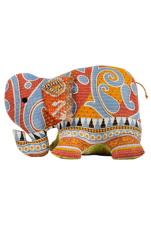 Upcycled Sari Elephant (XL)