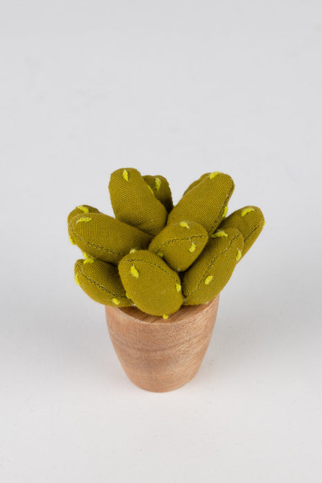 Handmade Mini Cotton Prickly Pear Cactus 2