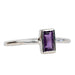 Silver Amethyst Ring thumbnail 1