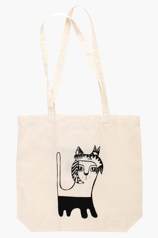 Cat & Fish Shopping Bag