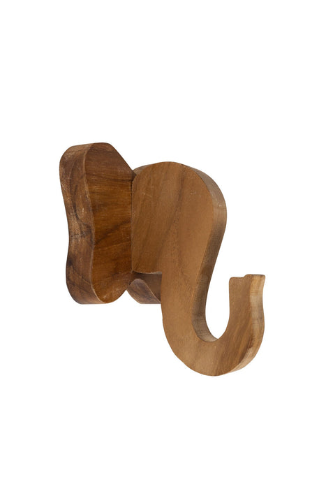 Wooden Elephant Wall Hook 1