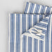 Small Stripe Blue White Tea Towel thumbnail 2