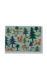 Foxy Evergreens Card