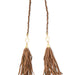 Leather Tassel Tie Necklace thumbnail 2