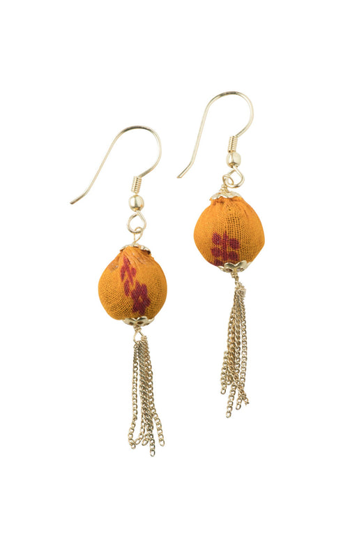 Sari Tassel Earrings