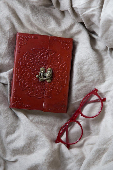 Endless Knot Leather Journal 8