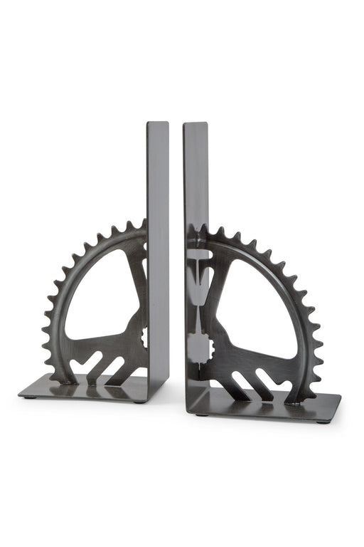 Turning Gears Bookends