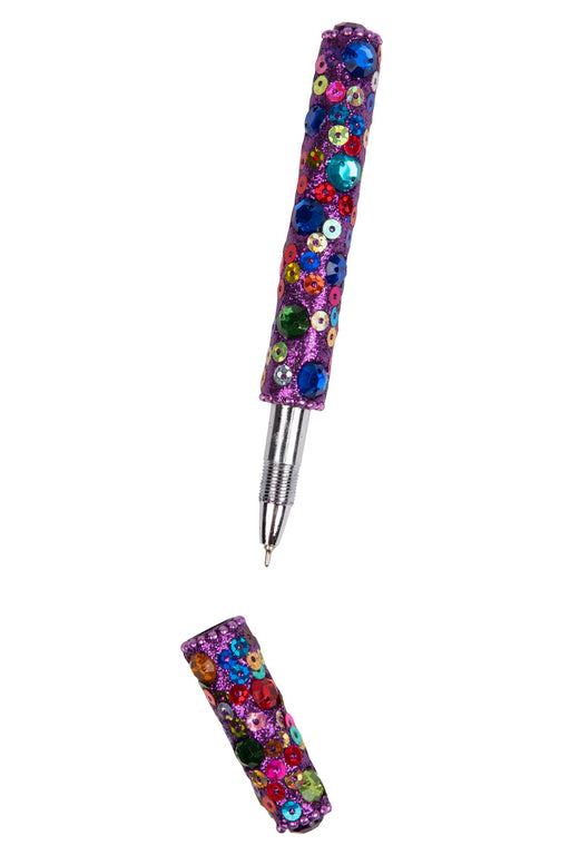 Sparkling Purple Pen