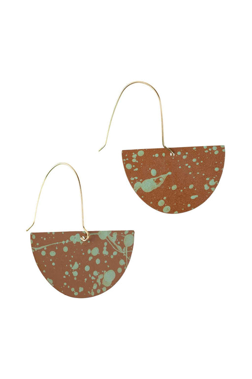 Patina Splatter Earrings