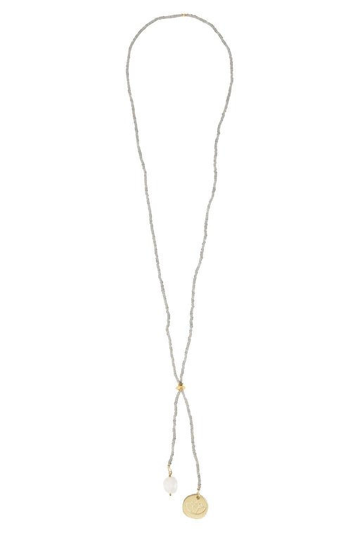 Moonbeam Lariat Necklace