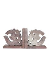 Om Symbol Bookends