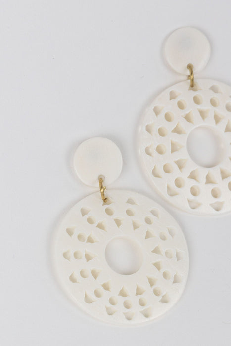 Pale Sun Drop Earrings 4