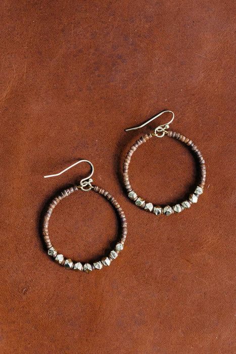 Earth Elements Hoop Earrings 2