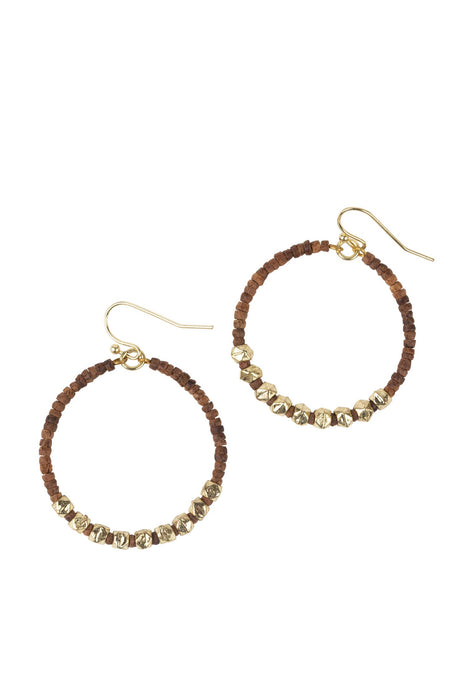 Earth Elements Hoop Earrings 1