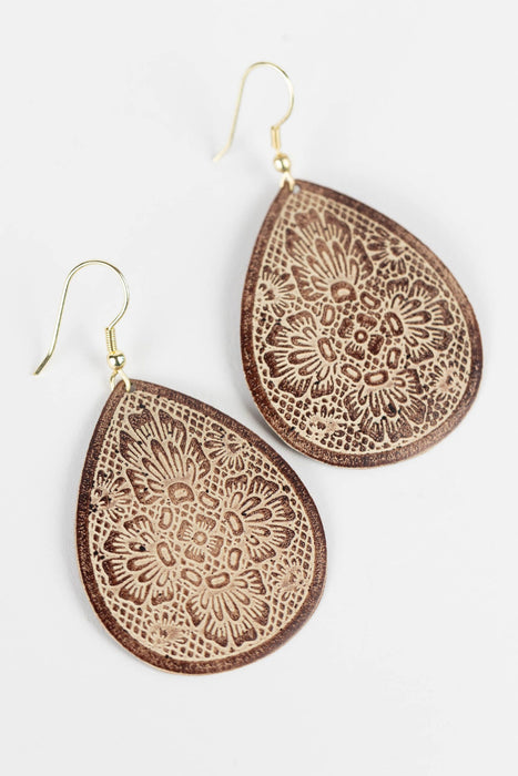 Regal Teardrop Earrings 4