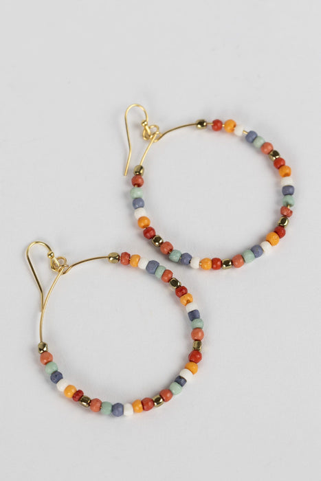 Peachy Hoop Earrings 3