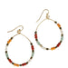 Peachy Teardrop Earrings thumbnail 1