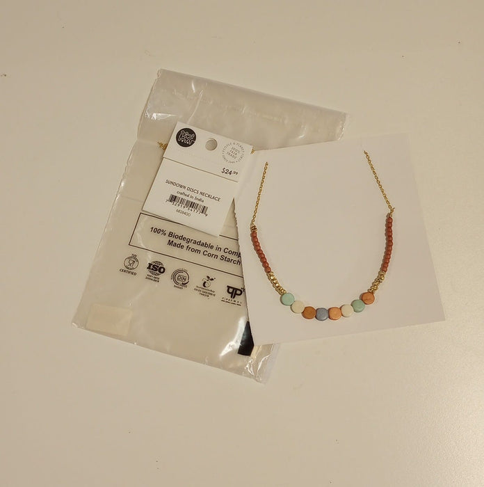 Sundown Discs Necklace 6