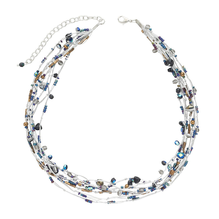 Suspended Galaxies Necklace 1