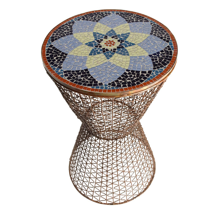 Floral Mosaic Side Table 2