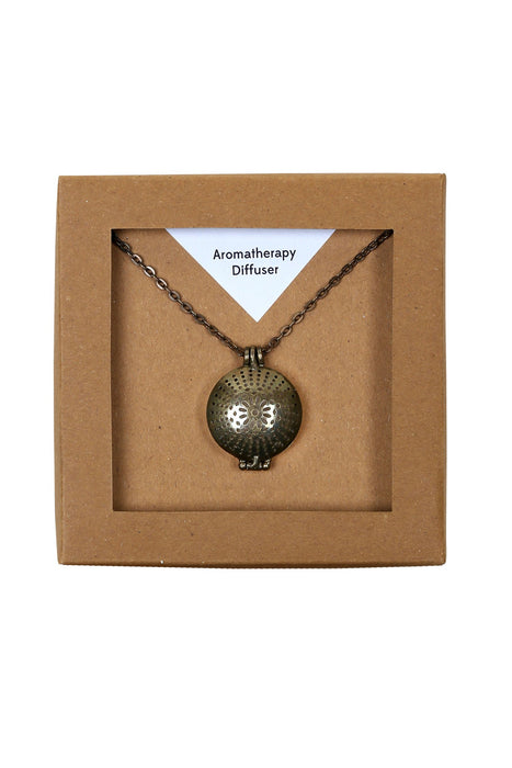 Aromatherapy Gold Necklace 1