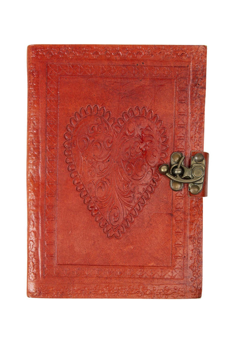 Leather Heart Journal 1