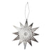 Bright Silver Star Ornament thumbnail 1