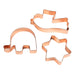 Copper Cookie Cutters thumbnail 1