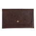 Brown Leather Clutch thumbnail 1