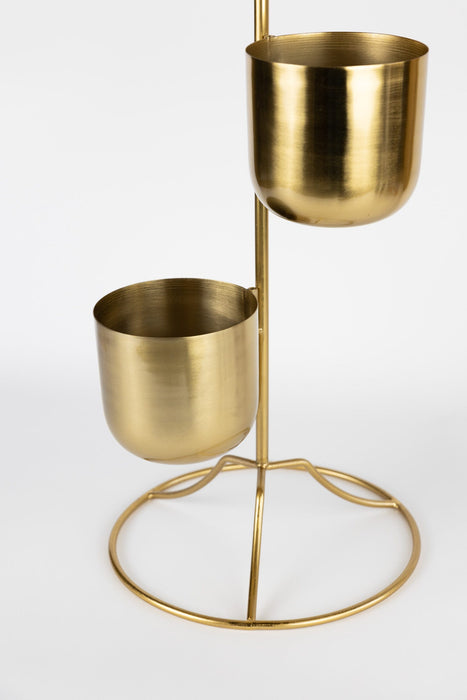 Tiered Brass Plant Stand 2
