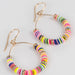 Sequins Hoop Earrings - Multicolored thumbnail 2