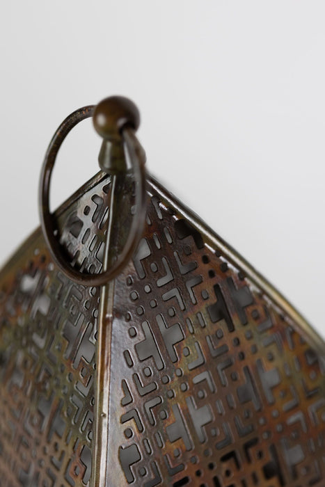 Chatushkosh Antique Copper Lantern - 11" 4