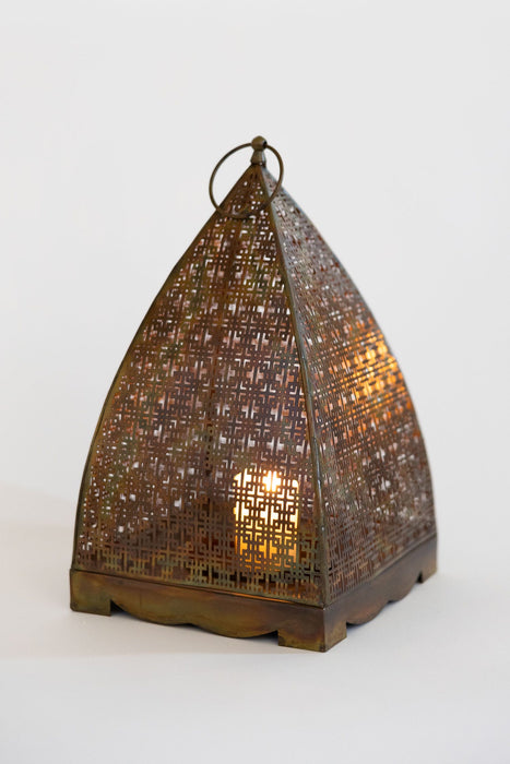 Chatushkosh Antique Copper Lantern - 14" 5
