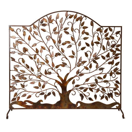 Leaves of Flame Fire Screen