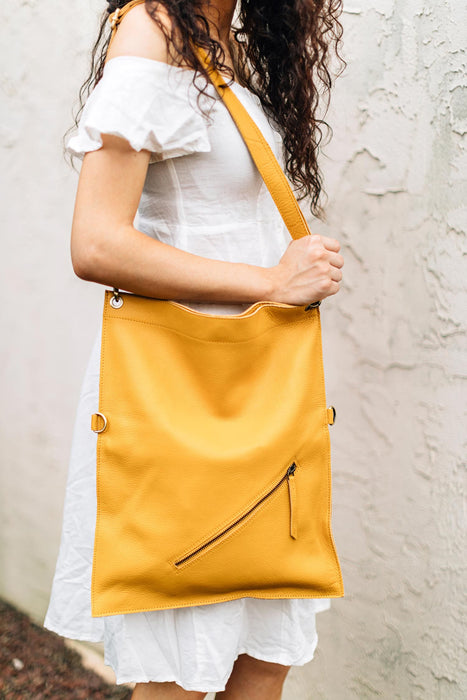 Eco-Leather Convertible Tote 6