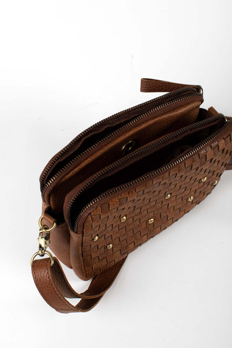 Eco-Leather Woven Purse 3