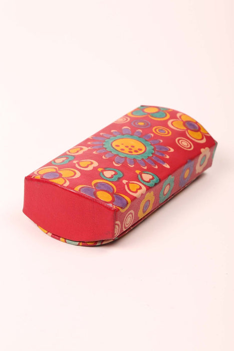 Hearts Leather Glasses Case 3