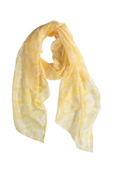 Buttercup Silk Ikat Scarf